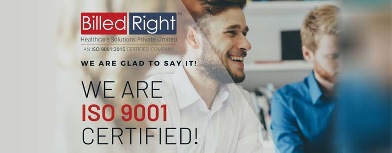 Billed Right's ISO Certification Announcement