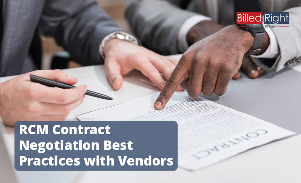RCM Contract Negotiation Best Practices with Vendors