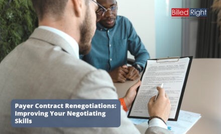 Payer Contract Renegotiations: Improving Your Negotiating Skills