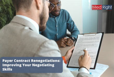 Payer Contract Renegotiations: Improving Your Negotiating Skills